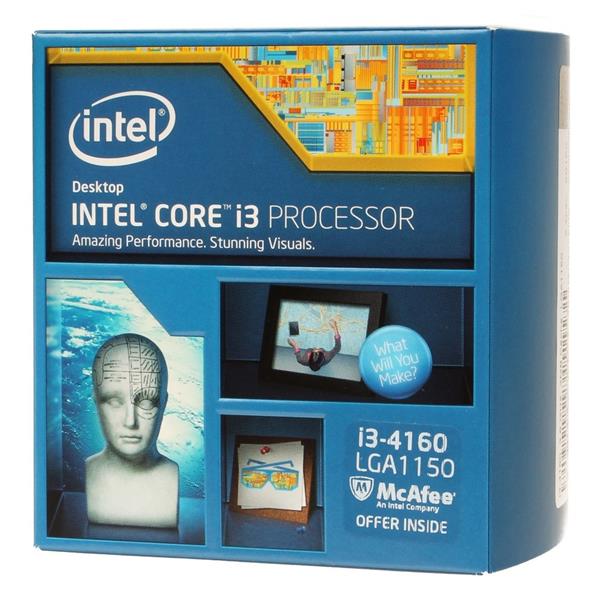 Intel&#174; Core™ i3-4160 Processor (3M Cache, 3.60 GHz) 